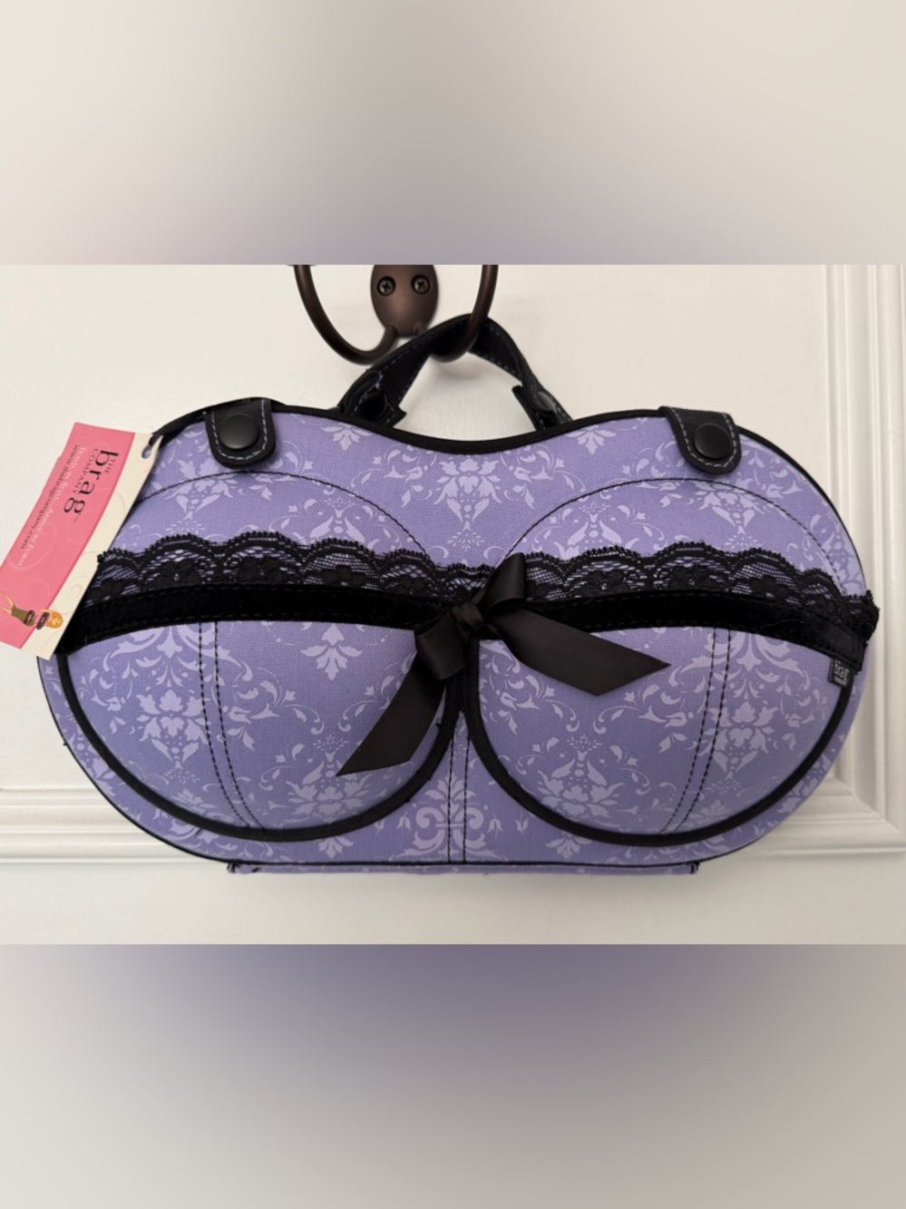 NWT The Brag Company Bra Bag